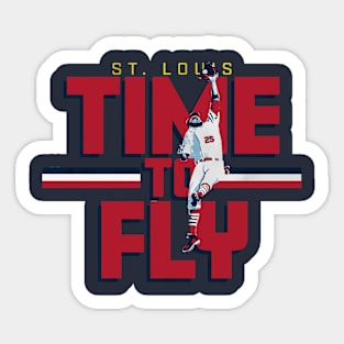 Dexter Fowler Time To Fly Sticker